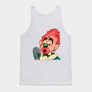 Clown singing Tank Top